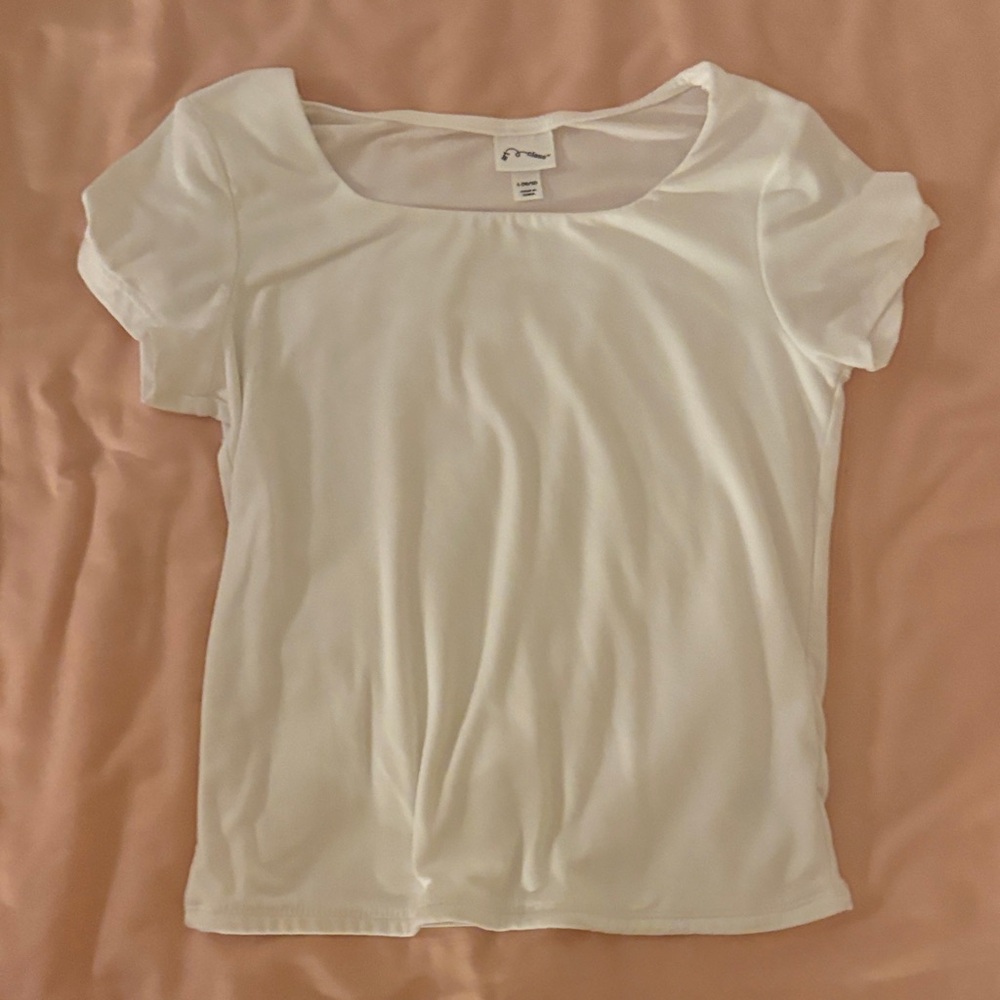 Art Class White Short Sleeve Tee